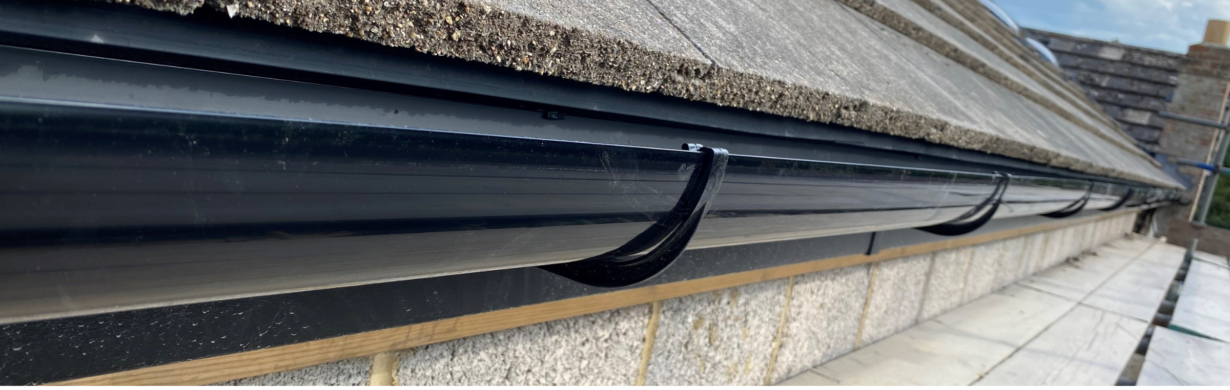 black deepflow guttering