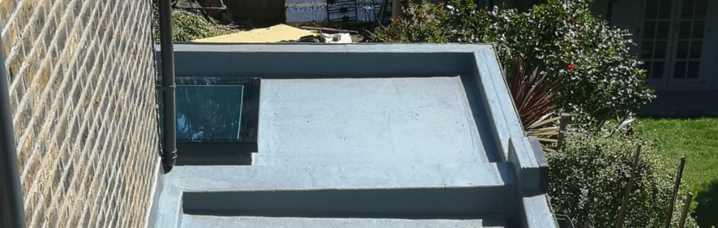 leaded flat roof