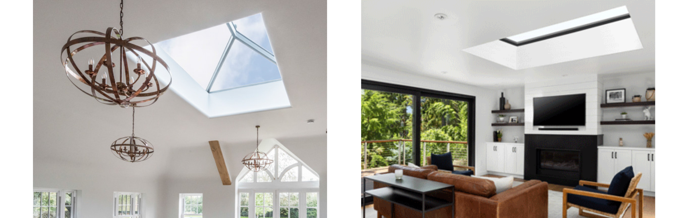 flat roof vs skylight