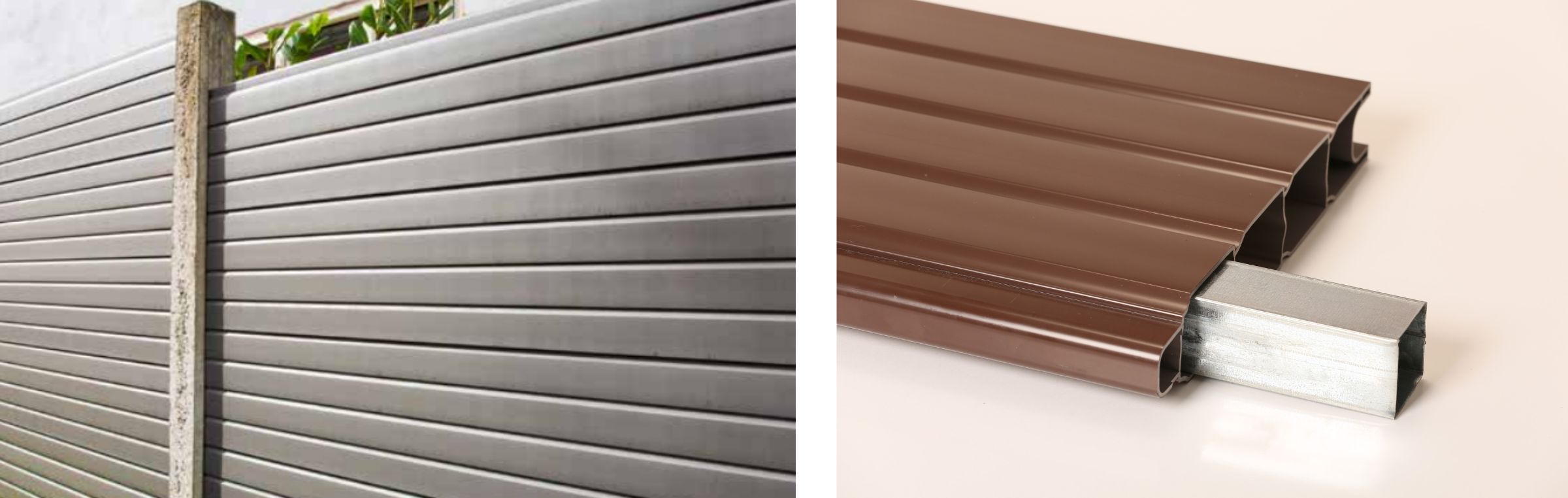 Steel Reinforced PVC Fencing