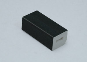 25 x 20mm Block Trim Black Ash 