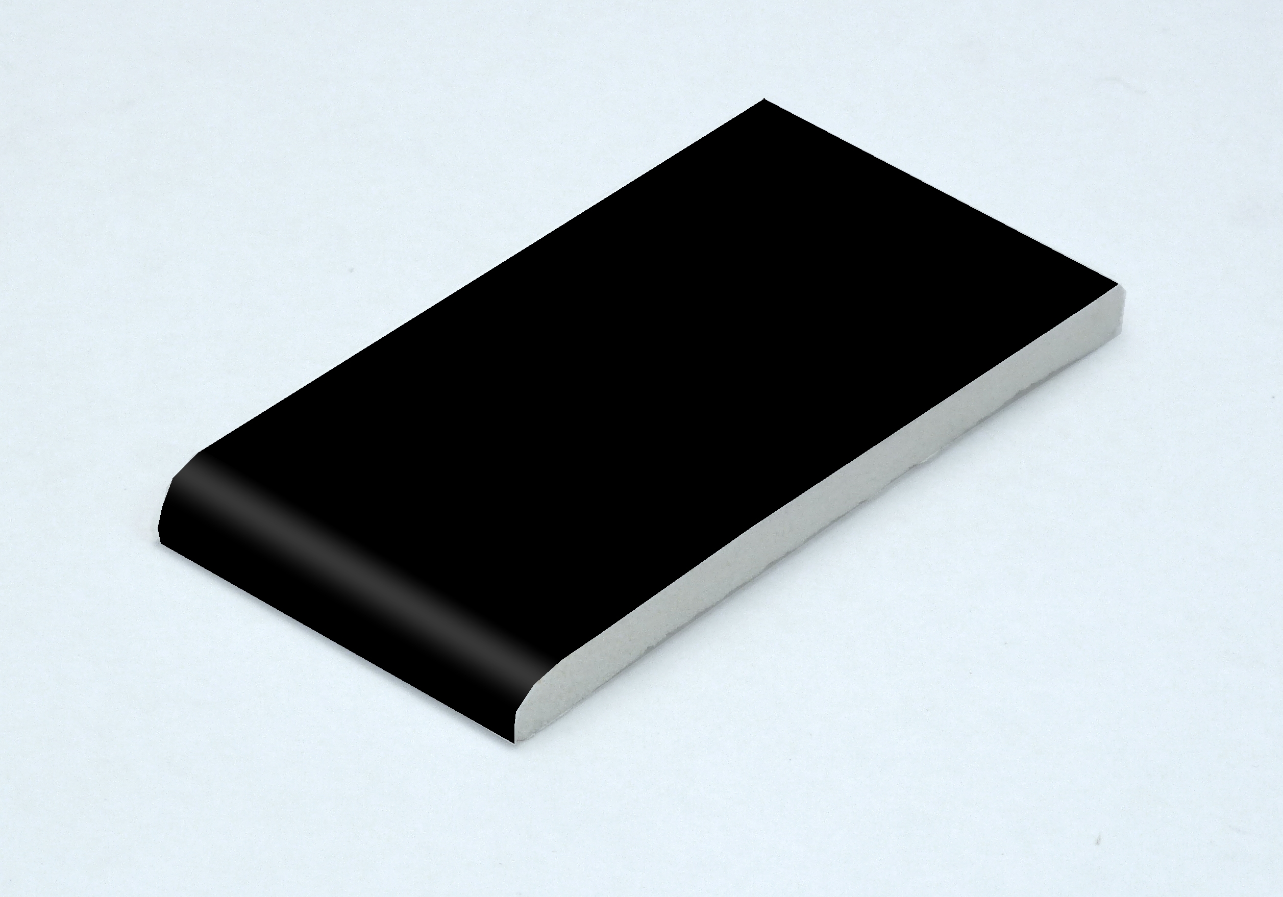 90 x 6mm x 5m Architrave Ulti-Matt Black Foiled