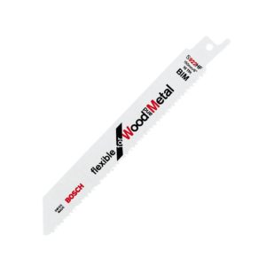 Bosch Recip Blades Wood/Metal BiMetal Pack 5 10 TPI 150mm