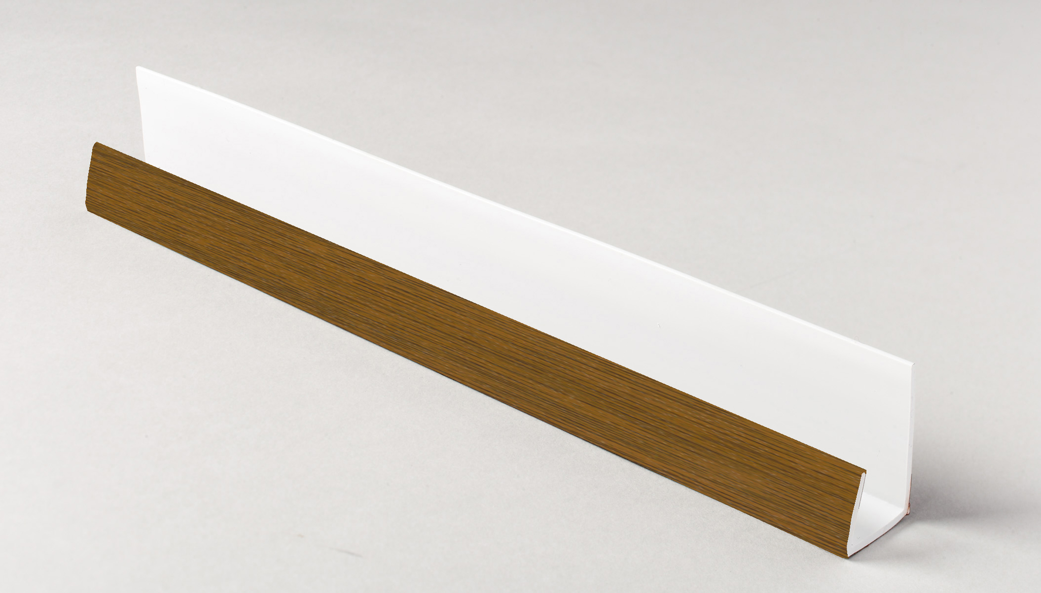 Universal Channel Trim  for Cladding 5m Golden Oak Grained