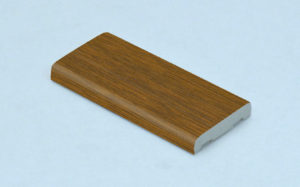 25 x 6mm x 5m D Mould Trim Golden Oak Grained