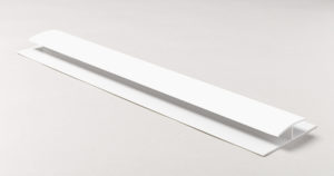 H Joint 5M Soffit Board Trim White