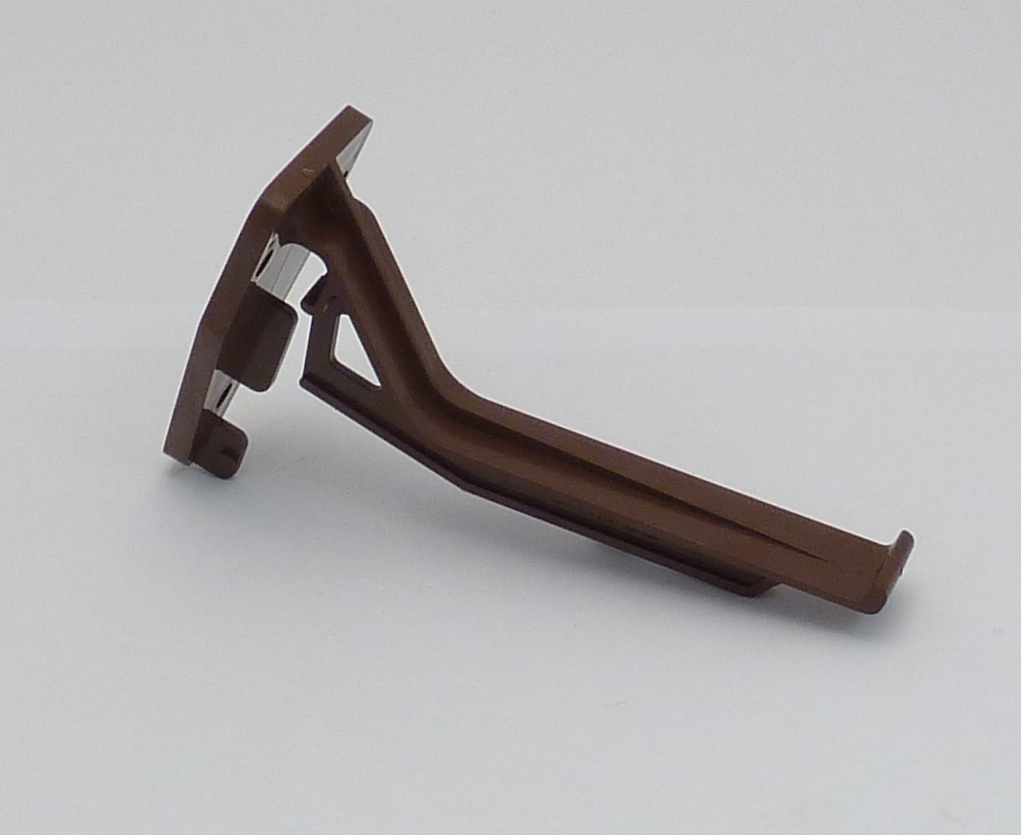 Ogee PVC Gutter Top Hung Fascia Bracket Brown