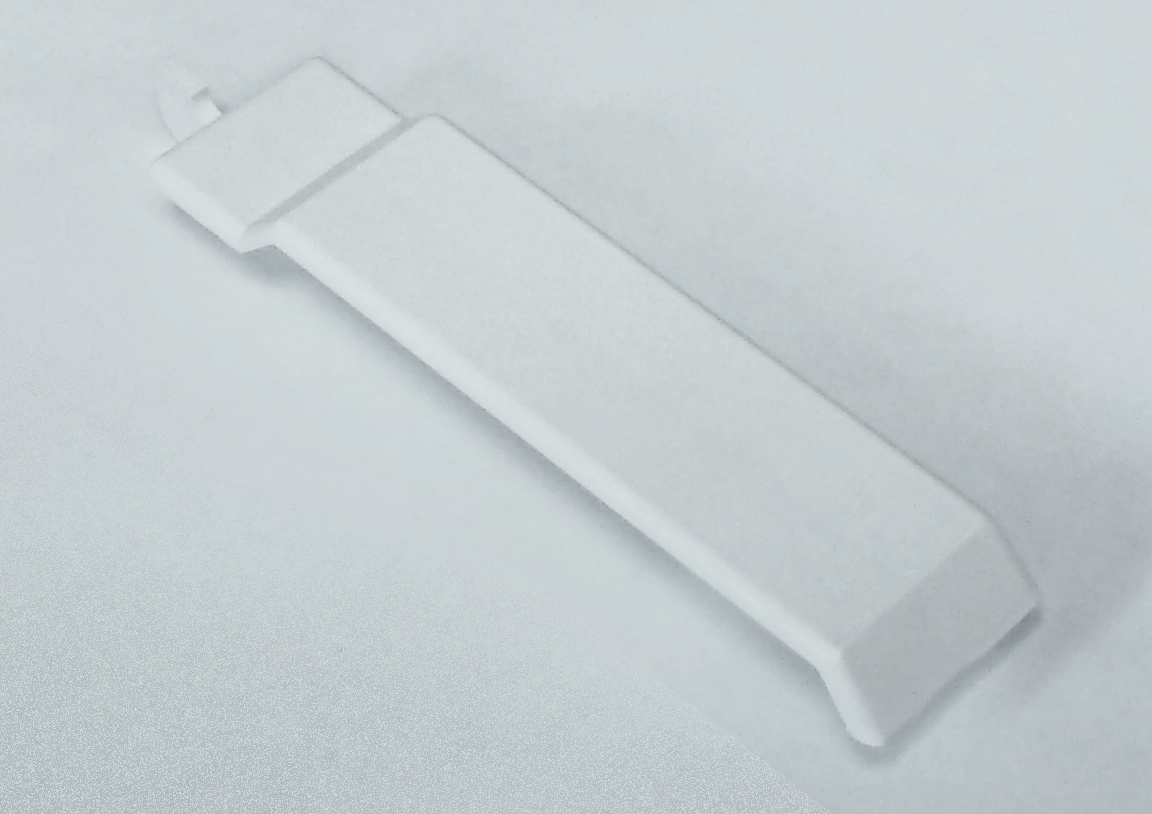 100mm Open V Exterior Cladding Butt Joint White