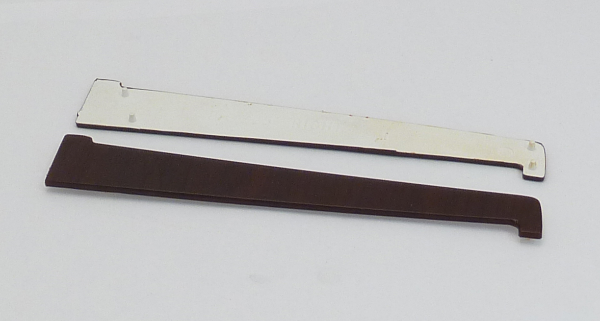 225mm Exterior Window Cill End Cap Pair Rosewood