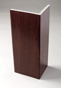 100 x 80mm x 6mm Hollow Angle Rosewood