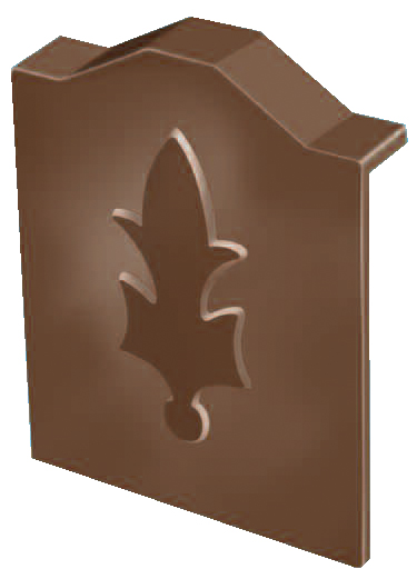 CAPEX 50 Endcap Brown PVC 