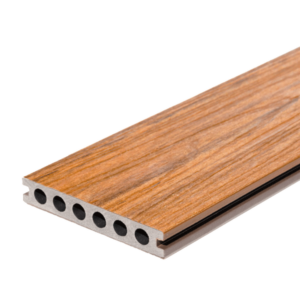 Signature Composite Deck Board 142mm x 3m Teak/Mahogany