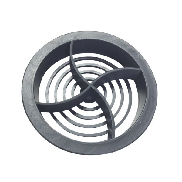 Circular Soffit / Disc Vent 70mm Anthracite Grey