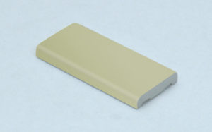 28mm x 6mm D Mould Pebble Grey /French Grey RAL7032