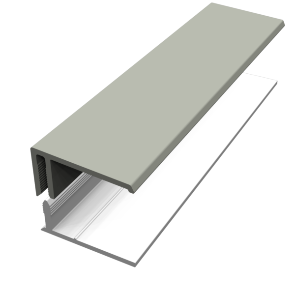 Fortex 2 Part Channel Trim - Misty Grey 3m