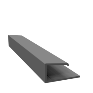 Fortex Universal Edge Trim Slate Grey 3m