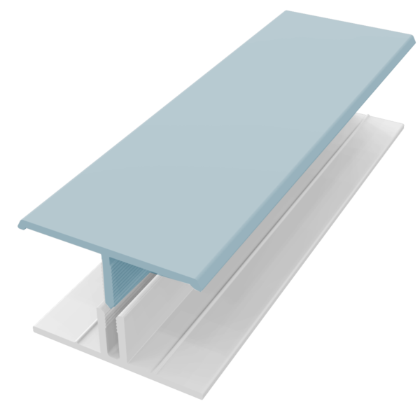 Fortex 2 Part H Trim - Pale Blue 3m