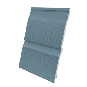 Fortex 333mm Double Shiplap Cladding Colonial Blue 5m