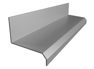Flash Profile for Fibre Cement Cladding 3m Grey Slate
