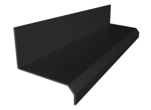 Flash Profile for Fibre Cement Cladding 3m Midnight Black