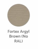 Fortex 170mm Weatherboard Cladding - Argyl Brown 5m