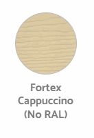 Fortex 333mm Double Shiplap Cladding Cappucino 5m