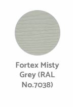 Fortex 170mm Weatherboard Cladding - Misty Grey 5m