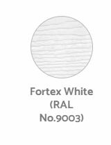 Fortex 170mm Weatherboard Cladding - White 5m