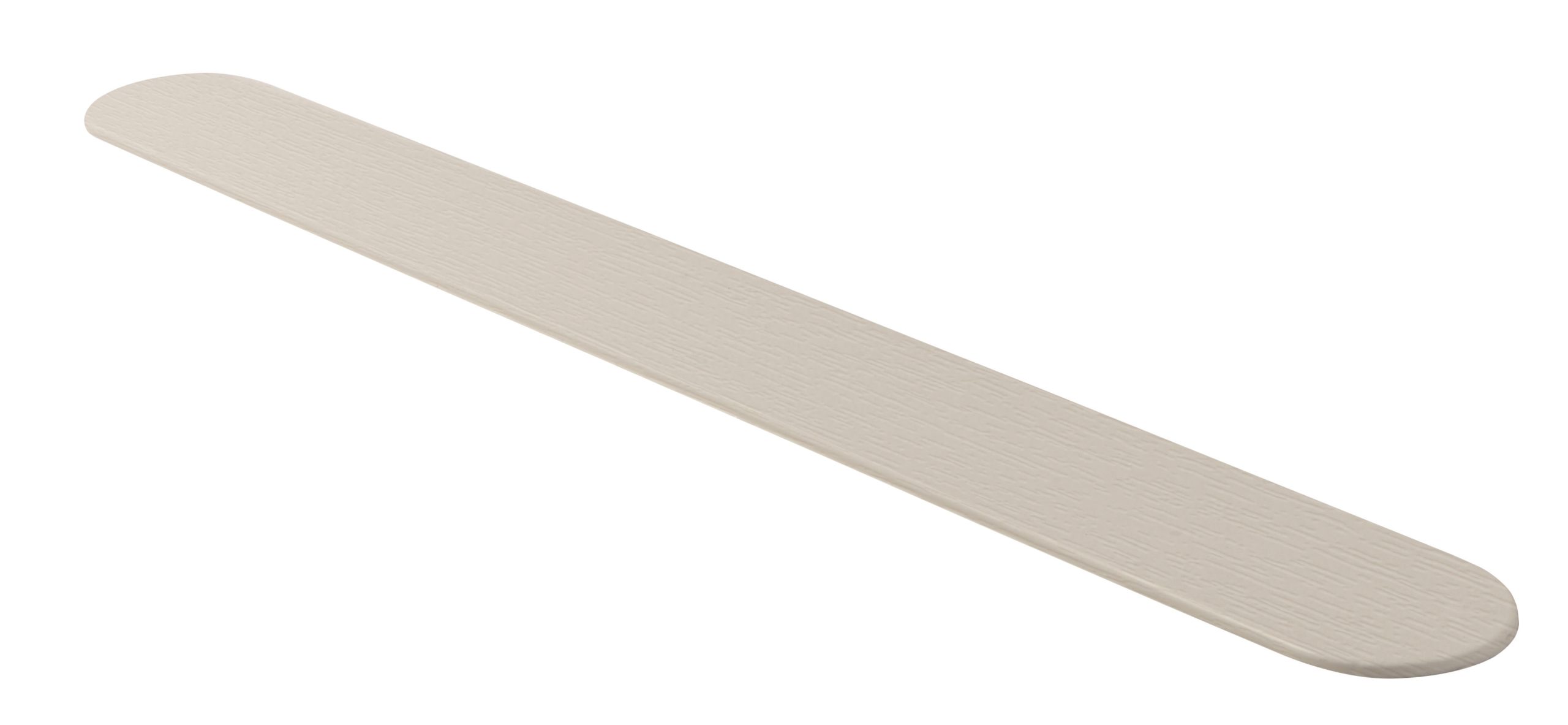 300mm Long Hooknose Window Board End Cap Cream Grained