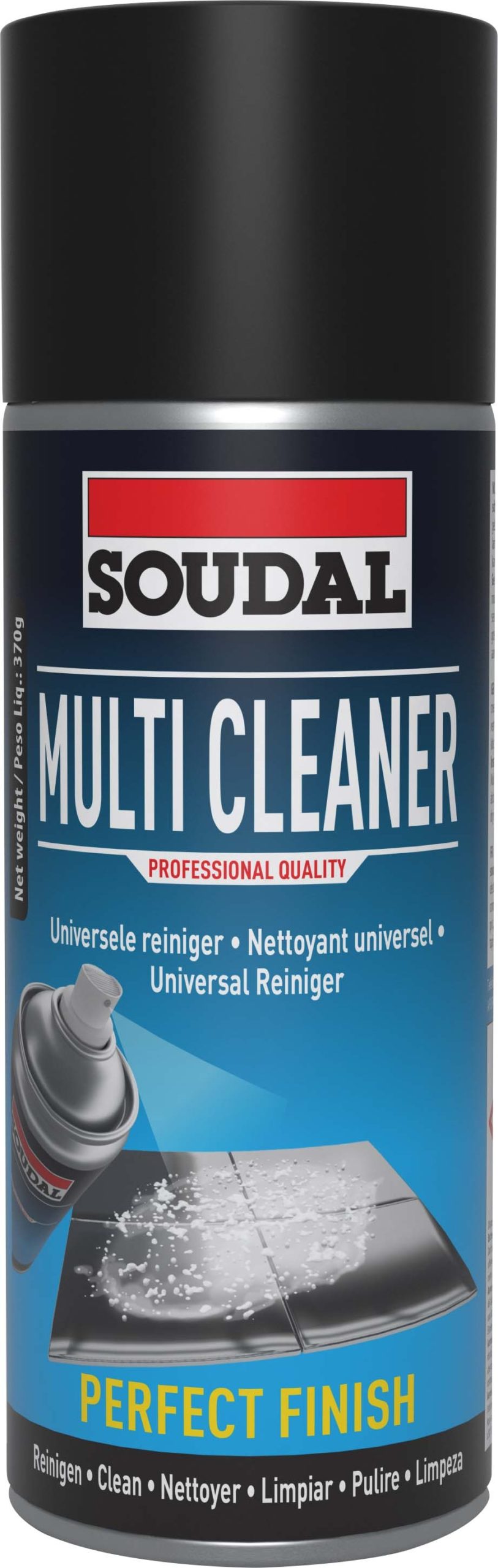 Soudal MultiCleaner Active FoamingCleaner for Glass 400ml