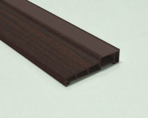 Woodgrain Cill 155mm x 5m Rosewood on Rosewood