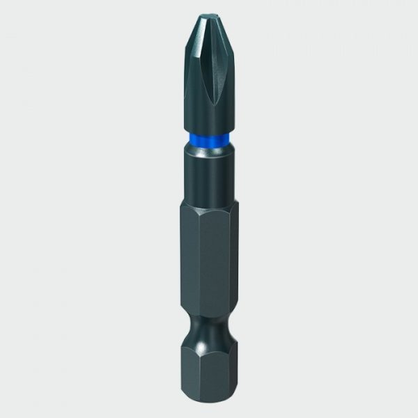 Impact Screwdriver Bit PZ2 50mm Pack of 5