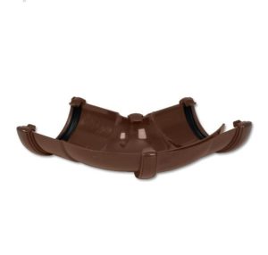 Brown Adjustable Gutter Angle Round 50 - 156