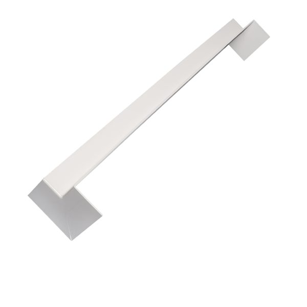 Square Double Ended Internal Fascia Corner 500mm White