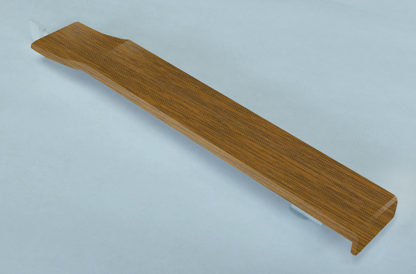 150mm Shiplap Cladding Butt Joint Golden Oak Grained