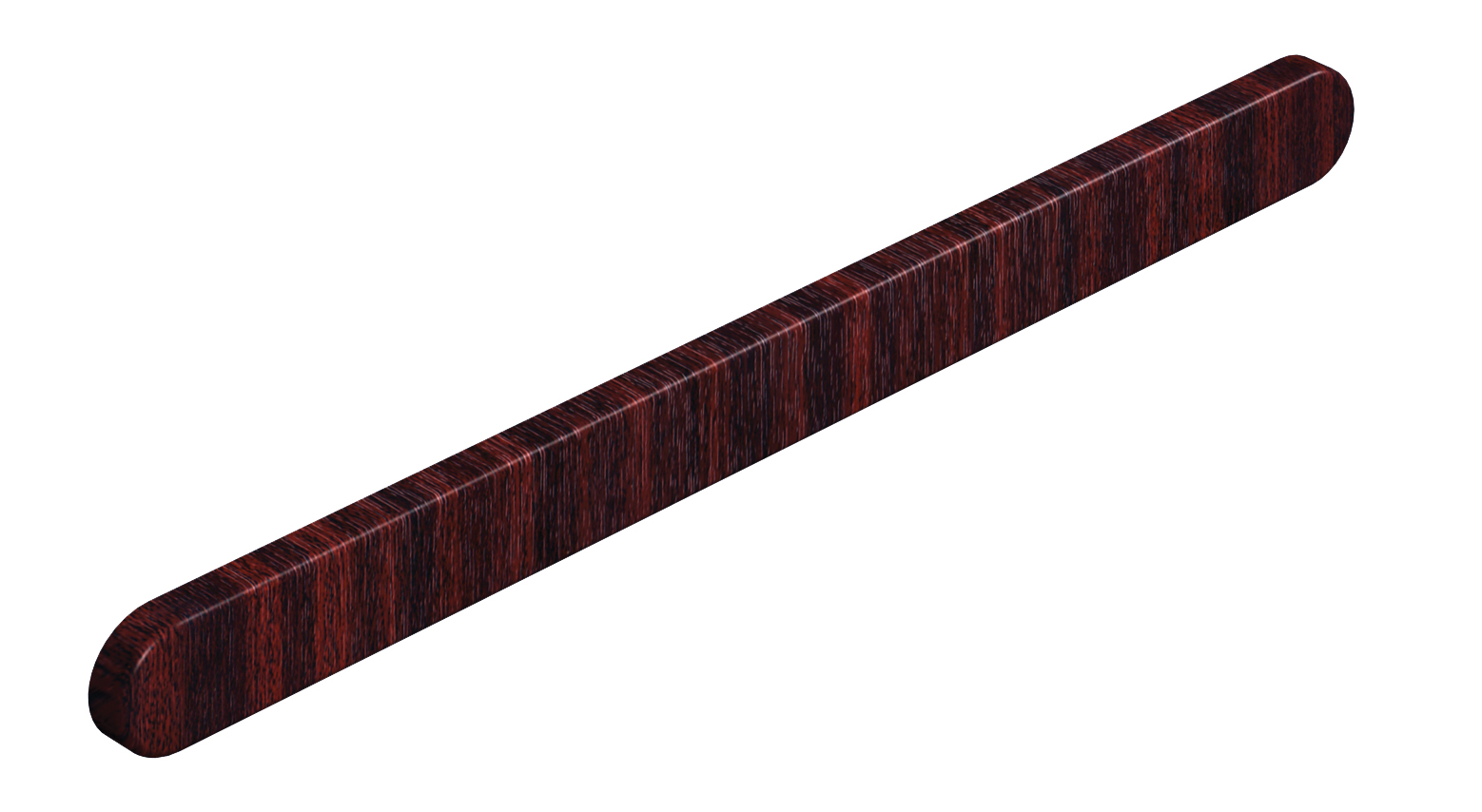 Window Board Printed End Caps 300mm Rosewood