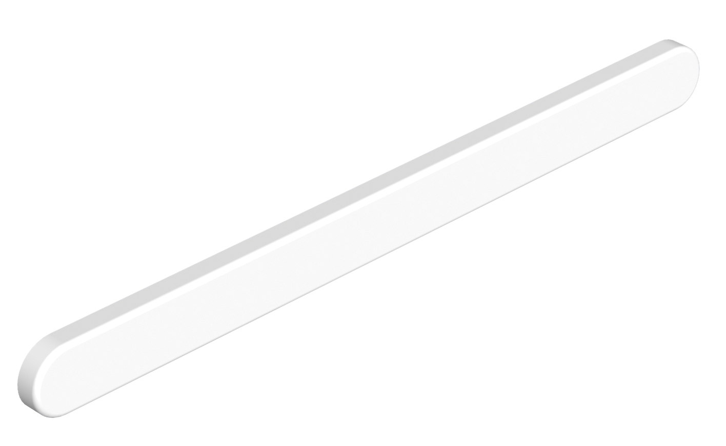 Window Board Endcap 300mm White