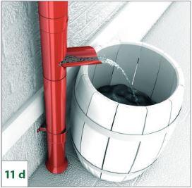 87mm Steel Round Downpipe Rainwater Divertor Galvanised