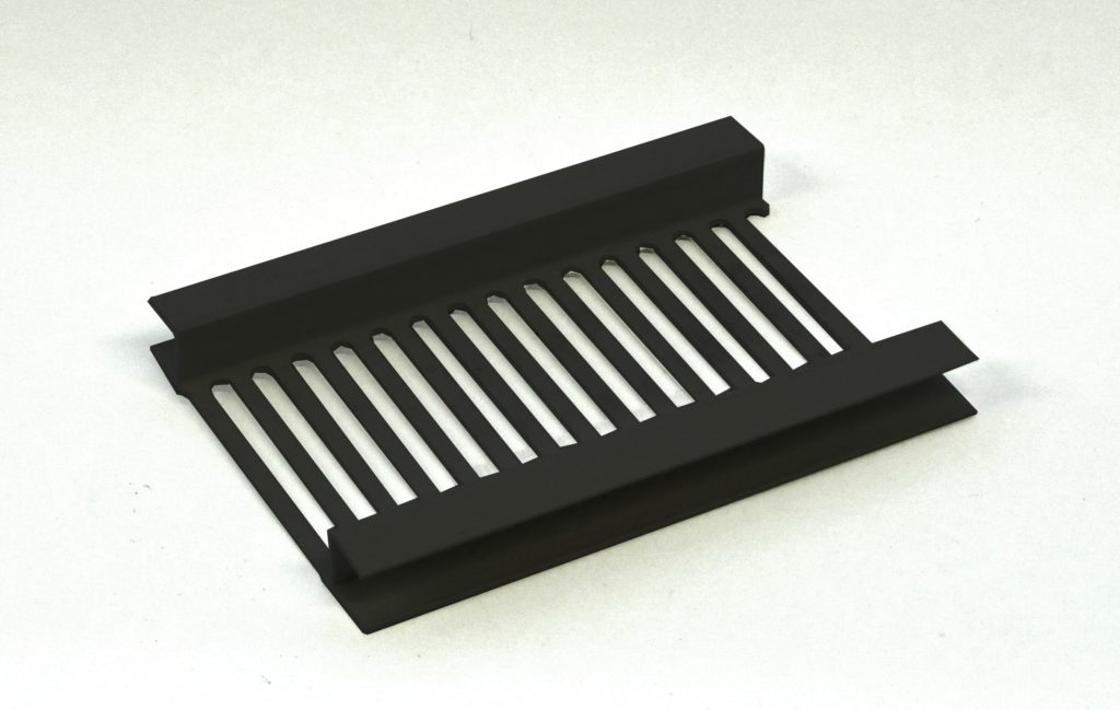 SVH25B Soffit Vent 75mm x 5m Black (gives 25mm continuous vent)