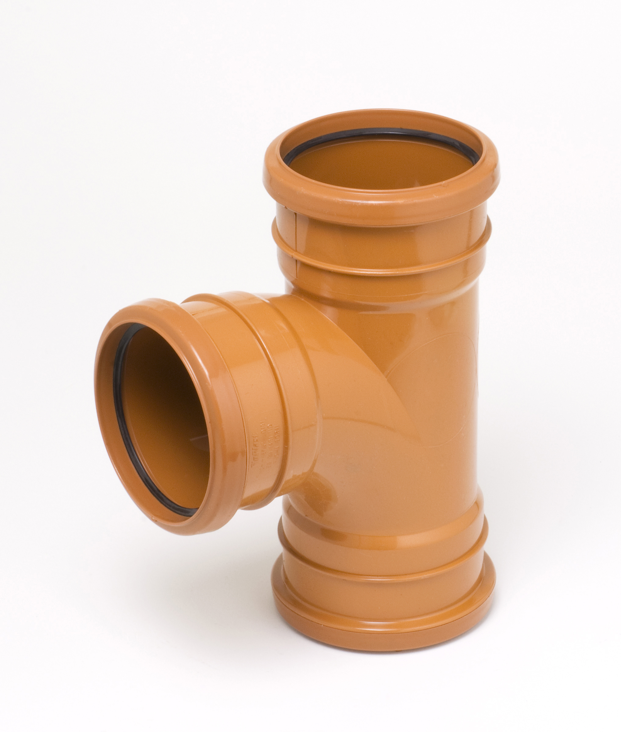 110mm Underground Drainage Triple Socket 90 Degree T Branch