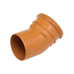 110mm Underground Drainage Single Socket 30 Degree Bend