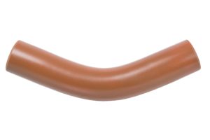 110mm Underground Drainage Plain End Long Radius Bend 45 Degree