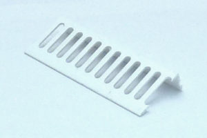 Vented Angle 30 x 15mm White Roofline Accessory