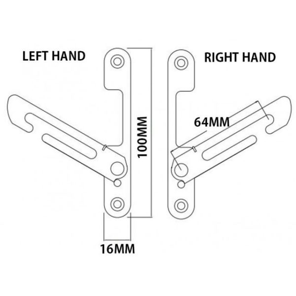 Window Restrictor Left Hand 