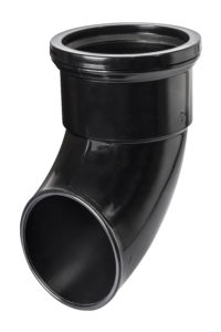 Industrial Downpipe 112.5 Downpipe Shoe Black