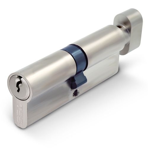 Euro Cylinders Key/Turn 35/35 Nickel