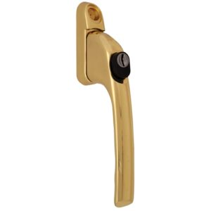 Espag Window Handle Inline Gold - Choice of Spindles