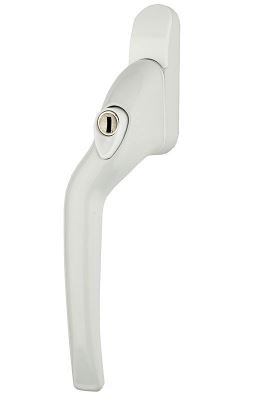 Espag Window Handle Left Hand White