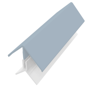 Fortex 2 Part External Corner Trim - Pale Blue 3m
