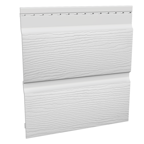 Fortex 300mm Double Shiplap Cladding - White 5m